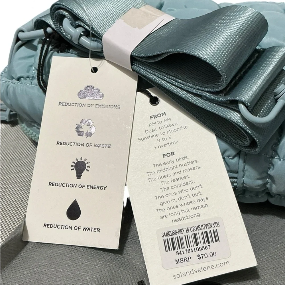 SOL AND SELENE Rejuvenate Quilted Sling Pack Retail $70 NWT - Picture 3 of 7